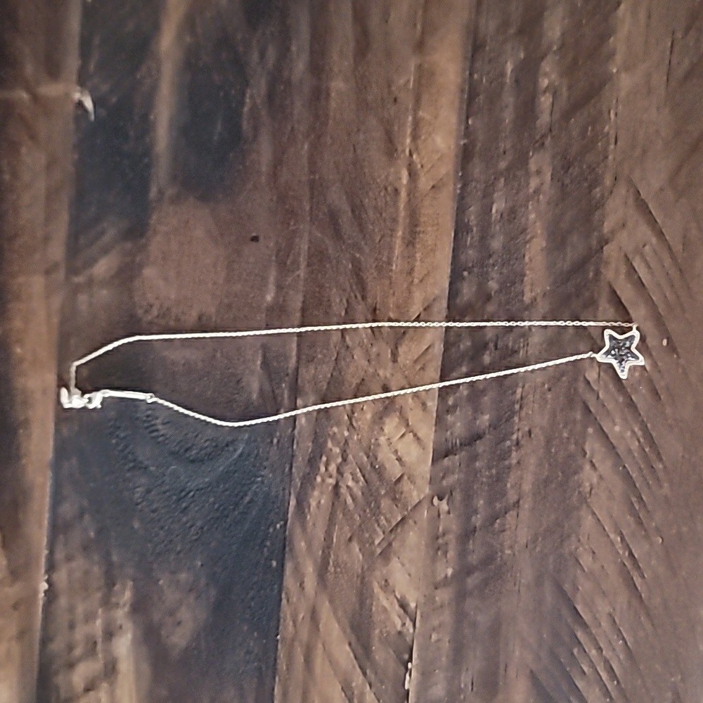 Kendra Scott blue star necklace